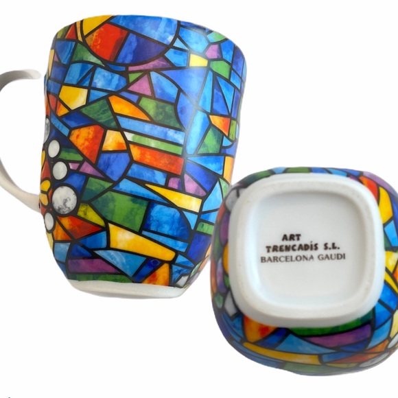 Art Trencadis S.L. Barcelona Gaudi Other - ART TRENCADIS S.L. Barcelona A. Gaudi Mosaic Mug